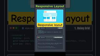 How to create Responsive layout for phone, tablet #htmlfullcourse #htmlfulltutorial #htmlcss #coding