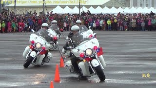 空軍新竹基地- 憲兵機車連 哈雷機車動態操演.