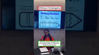 Writing in Kindergarten #kindergarten #kindergartenteachers #kindergartenlearningvideos