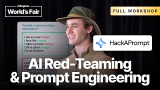 Prompt Engineering and AI Red Teaming — Sander Schulhoff, HackAPrompt/LearnPrompting