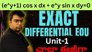 btech m2 unit-1 first order ordinary differential equation|exact differential equation|#btech_m2