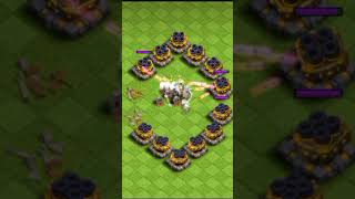 Queen VS Multi-Morter !| #clashofclans #cocbattle #gaming #coc