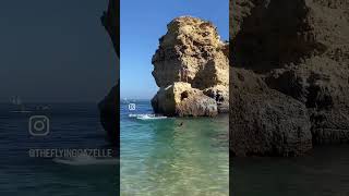 The sun-drenched beauty of Portugal’s Algarve coast. #algarve #portugal #travel #travelportugal