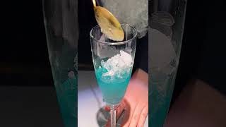 Blue Berylオリジナルカクテル「 Forest spirit clover/ 森精のクローバー」 #blueberyl #bar  #fantasy   #cocktail  #japan