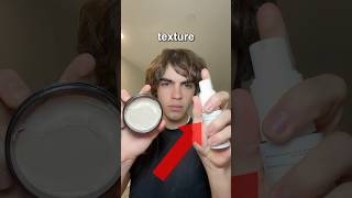 Texture powder end hair clay before and after 😱