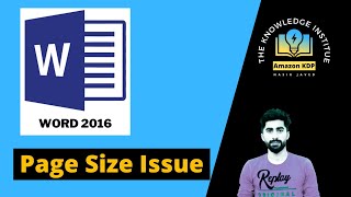 Page size issue resolved line spacing column indent paragraph spacing Amazon KDP Full Course