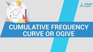 Cumulative Frequency Curve or Ogive - Math - Class 10 | Aakash Digital