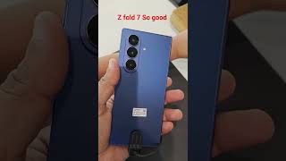 Samsung Z fold 7 review #smartphone #unboxing #tech #viral #shorts