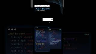 Animated Cart Button. HTML CSS #coding #shortvideo #shorts #short #subscribe #shortsvideo