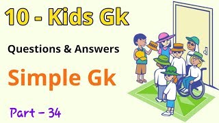 10 Kids general Knowledge | general knowledge for children's | #kidsGK | #kidsQuiz | Enjoy Riddles