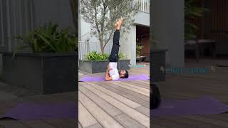 Benefits of sarvangasana..! #yoga #reels #sarvangasana