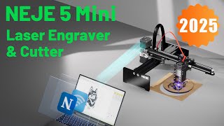 NEJE 5 Mini Laser Engraver & Cutter | Intelligent Software Unleashed | DIY Projects Galore!