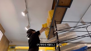 팥빙 젤라또 그만 시켜!!!!!!! 😮‍💨 [혼자서 오픈부터 마감까지 메가커피 알바 VLOG ☕️💨]