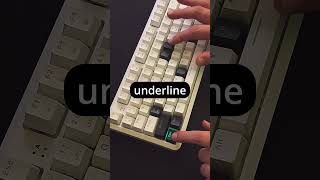 Text Formatting Shortcuts  #asmrkeyboard  #relaxing  #tricks