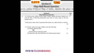 class 10 || term2 ||sample paper|| social science||by cbse 2021-22