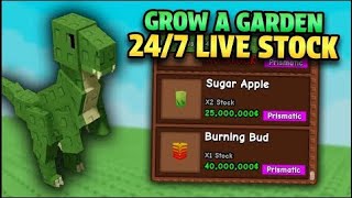 🌱Grow a Garden STOCK LIVE🌱 ! LIVE STREAM 🔴ROAD TO 4k🔴 24/7!