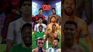 Pele, Maradona, Ronaldinho VS Ronaldo, Messi, Neymar 🥵🔥
