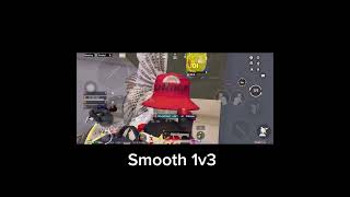 1v3 smooth clutch #bgmi #dbsclutch #shorts