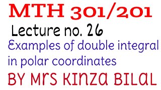 MTH301/201 lecture 26|Education World| Kinza Bilal