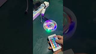 Running RGB strip light ✨ #rgblights #rgbled #decorativelighting #ledlights #ledlight #shorts