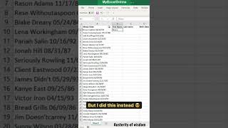 Excel short trick | Excel shortcuts| excel formula| learn excel| excel for beginners