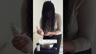 Watch Me Try the "BOWL METHOD" for Curly Hair | #Shorts | Hair.com By L’Oréal
