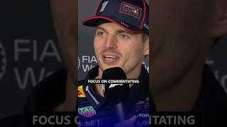 Max to Crofty: "Focus on commentating" 😂 #f1 #formula1 (source: F1TV)
