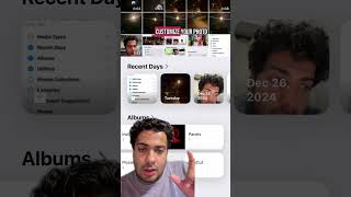 Did you know you can customiza your photos app. #applephotos #apple #customize #photosapp