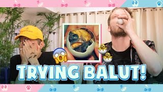 TRYING BALUT!