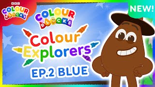Big Beautiful Blue! 🟦🫐🐠 Real World Colour Hunt | Colour Explorers Ep.2 | Colourblocks