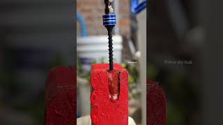 Glue Stick Hole Fill Hack | Strong & Easy DIY Fix #tips #hole #wire