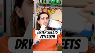 Dryer Sheets Explained #laundry