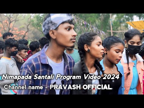 Nimapada Santali Program Video 2024 || New Santali Fansan Video || Santali Video Fansan Song 2024