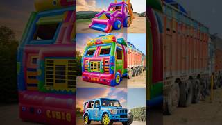 Car and jcb #video #trend #shots #shorts #new  #video #car #jcb