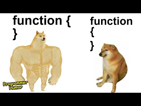 Inline Braces Gang { } || Funny Programming Memes (r/ProgrammerHumor)
