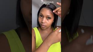 Install my R550 frontal bob wig I got from Dragon city hair #wigs #wiginstall #bobwig #hairtutorial