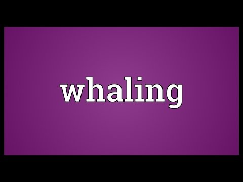 Whaling Meaning