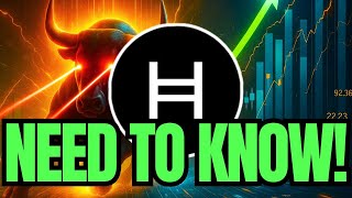 HEDERA (HBAR) IF YOU HOLD YOU MUST KNOW THIS !!!! | MUST WATCH | HBAR CRYPTO NEWS TODAY🔥