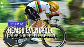 Remco Evenepoel champion de Belgique du contre-la-montre 2025 !