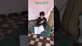Learn karo ye table🦠 #comedy #corona #coronavirus #pandamic #lockdown #sister #yt #ytshorts