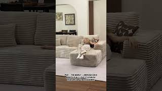 High-rebound sponge? Let’s bounce! Feel the comfort with every sit. #comfort  #sofa  #home