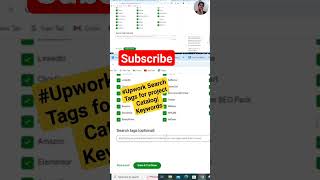 Adding #Search #Tags or #keywords in Upwork Project Catalog| #upworktutorial #upworktips #freelancer