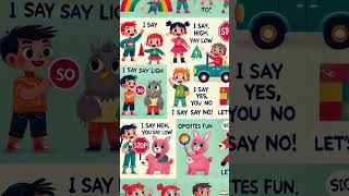 "Opposite Song"  #educationalsongs #kidsmusic #learnwithmusic #OppositeDance #kidslearning