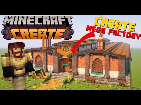 I Built a MEGA Factory in Minecraft Create Mod!