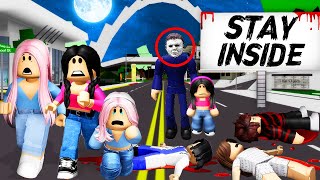 MICHAEL MYERS ATTACKED BROOKHAVEN! *SCARY* 🪓😰 (Brookhaven Movie Roleplay)