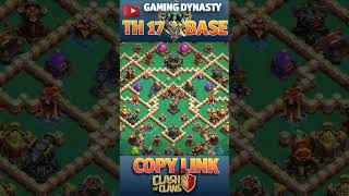 OP BASE LINK TH17  NEW TH17 WAR BASE LINK P8 #shortsfeed #shorts #short #coc