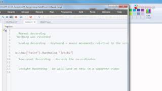 UFT 12.01 | QTP | Recording Types - Normal, Analog and Low Level