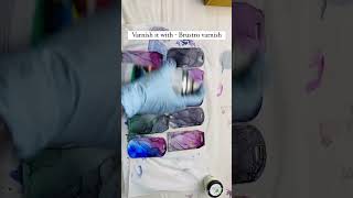 Alcohol ink art technique on a tag || Resin Art for Beginners #alcoholink #alcoholinkart #resinart