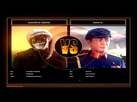 CnC Generals ZH Shockwave - Salvage General Vs Nuclear General Challenge