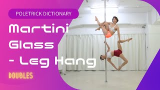 ★★★D Martini Glass - Leg Hang